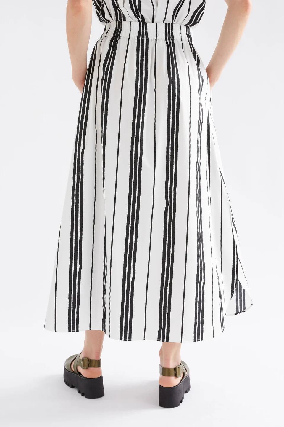 Elk Fez Skirt - Fez Print White