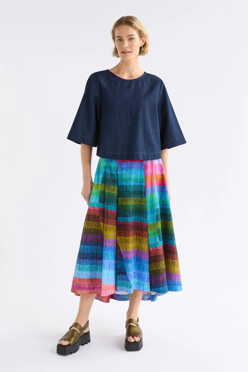 Elk Gia Skirt - Komi Print
