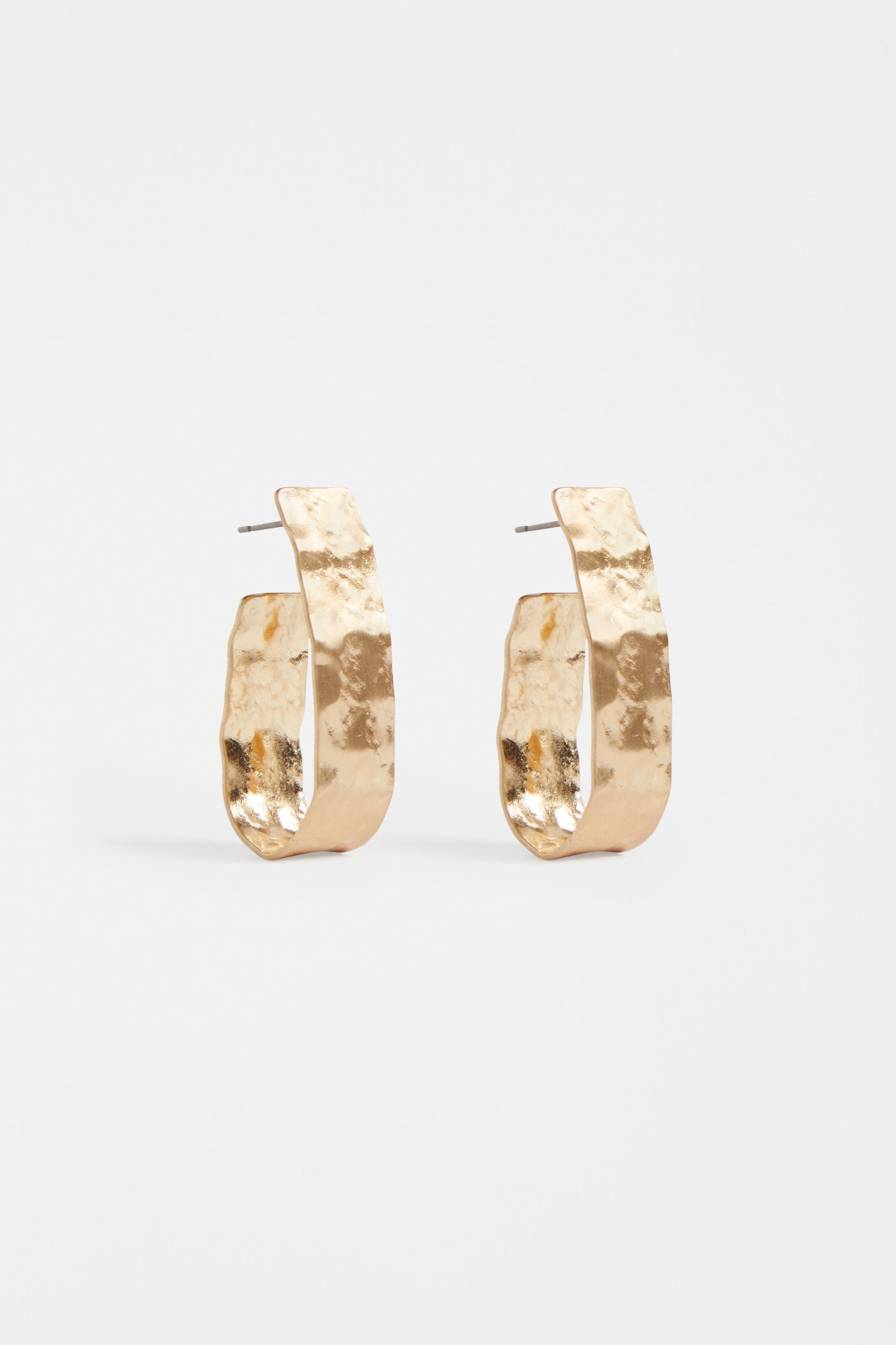 Elk Gild Large Hoop Earring - Gold