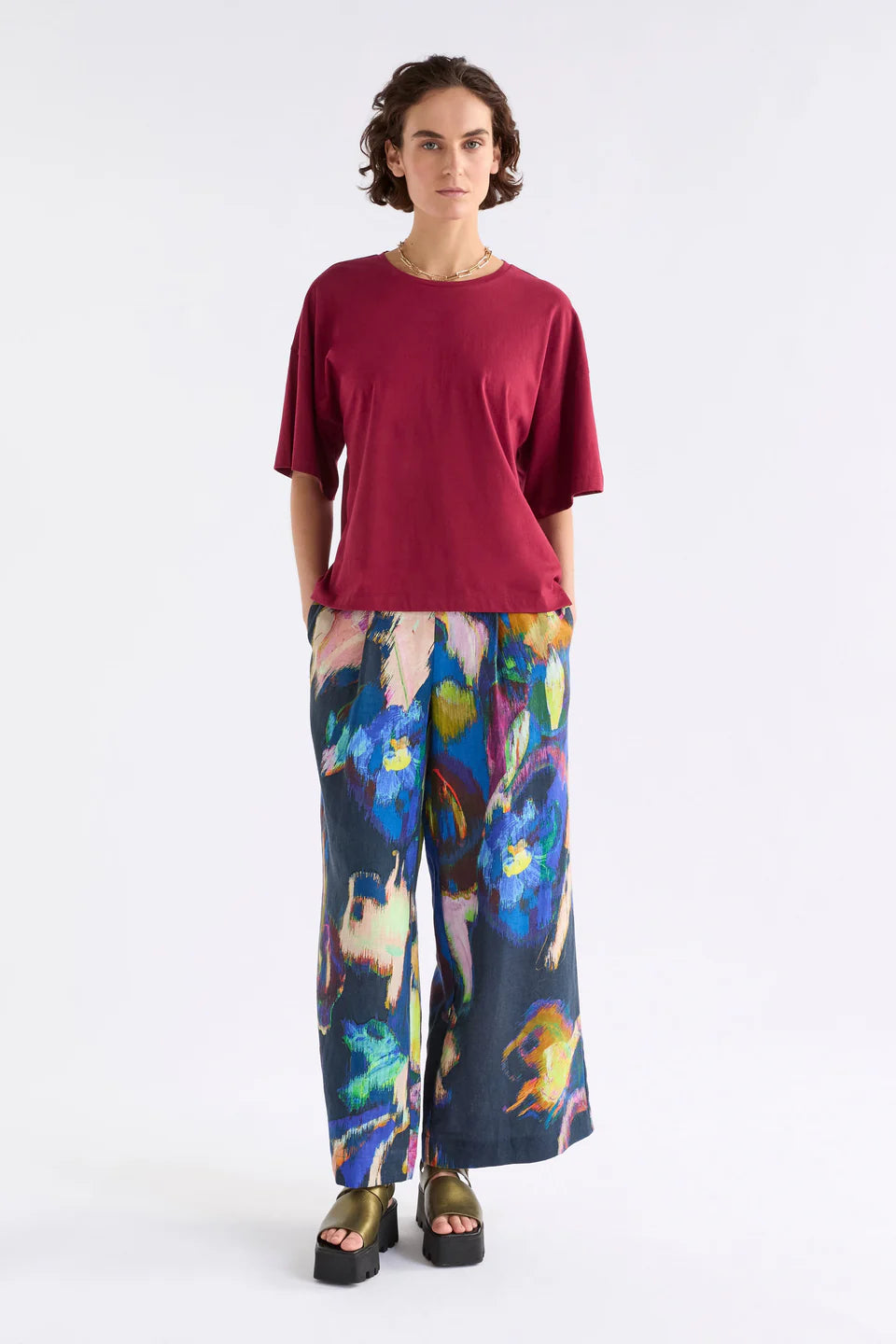 Elk Kovaa Tee - Deep Rouge