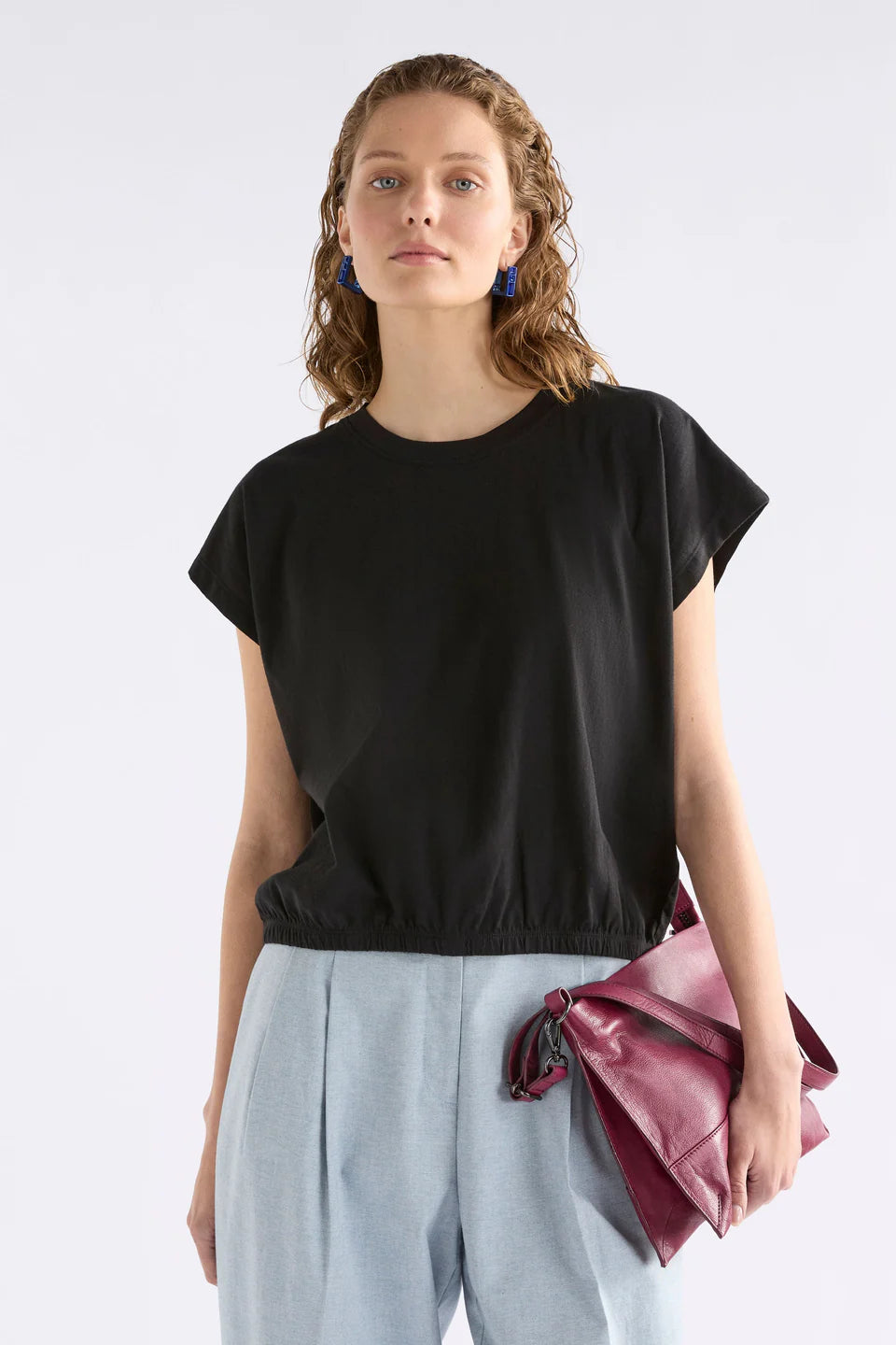 Elk Kruis Tee - Burnt Chocolate