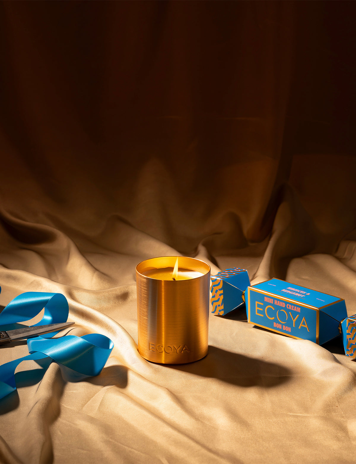 Ecoya Mini Goldie Candle 105g - Hibiscus & Bergamot