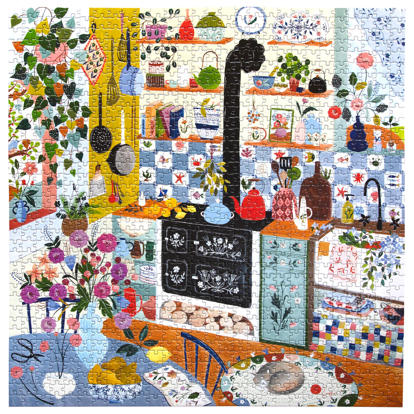 Eeboo Morning Kitchen Puzzle - 1000 piece