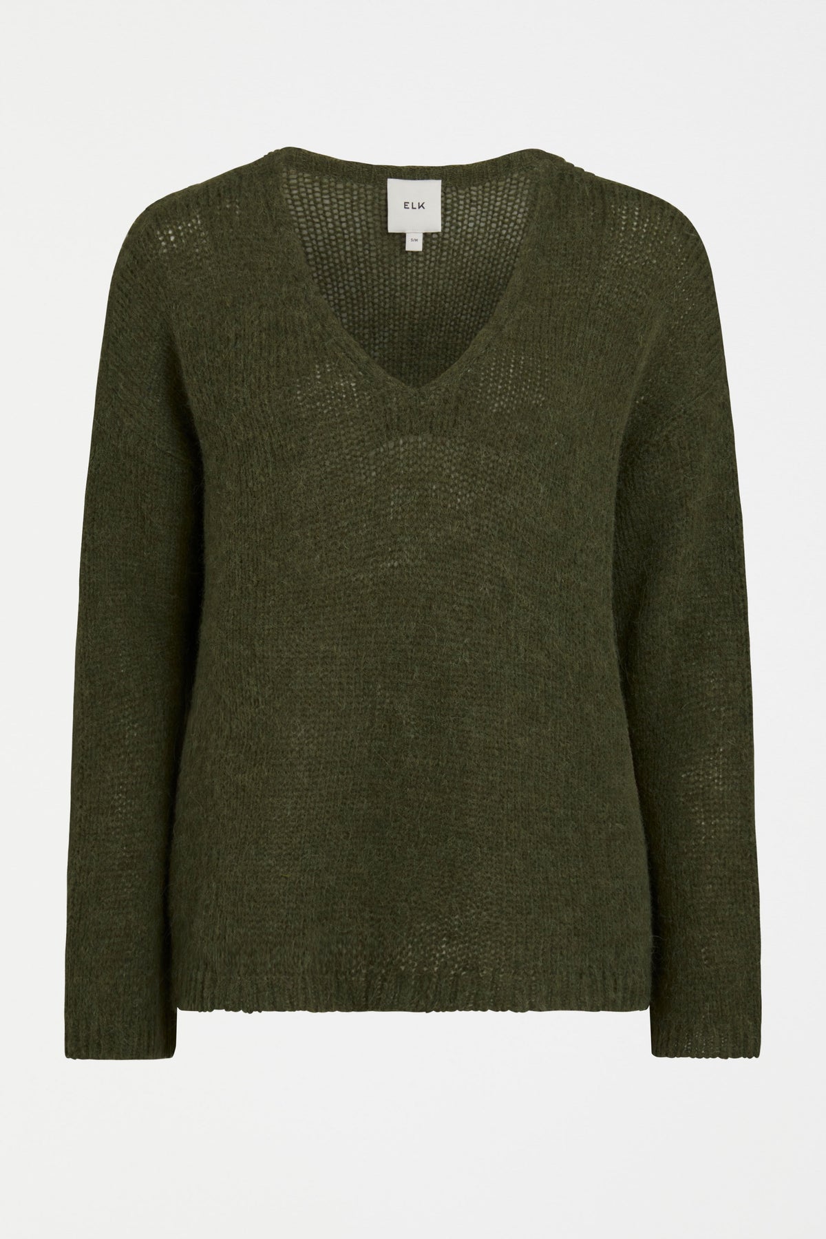 Elk Anken Sweater - Dark Olive