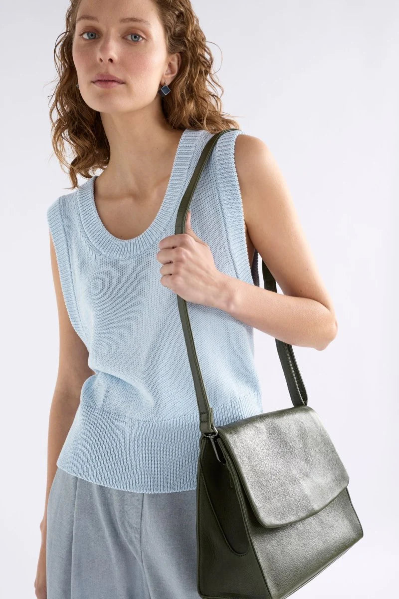 Elk Kaska Crossbody Bag - Loden Green