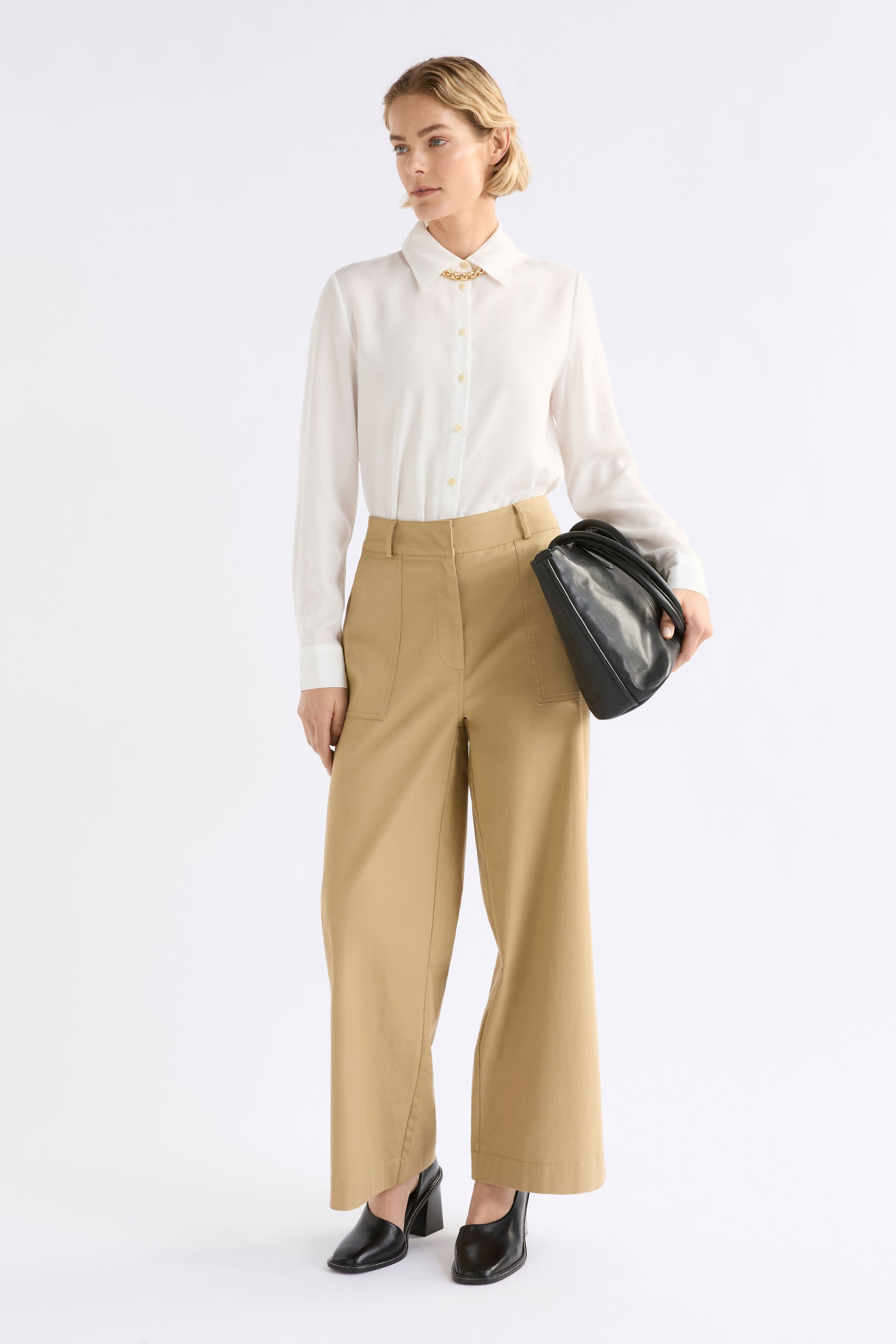 Elk Kudel Pant - Almond