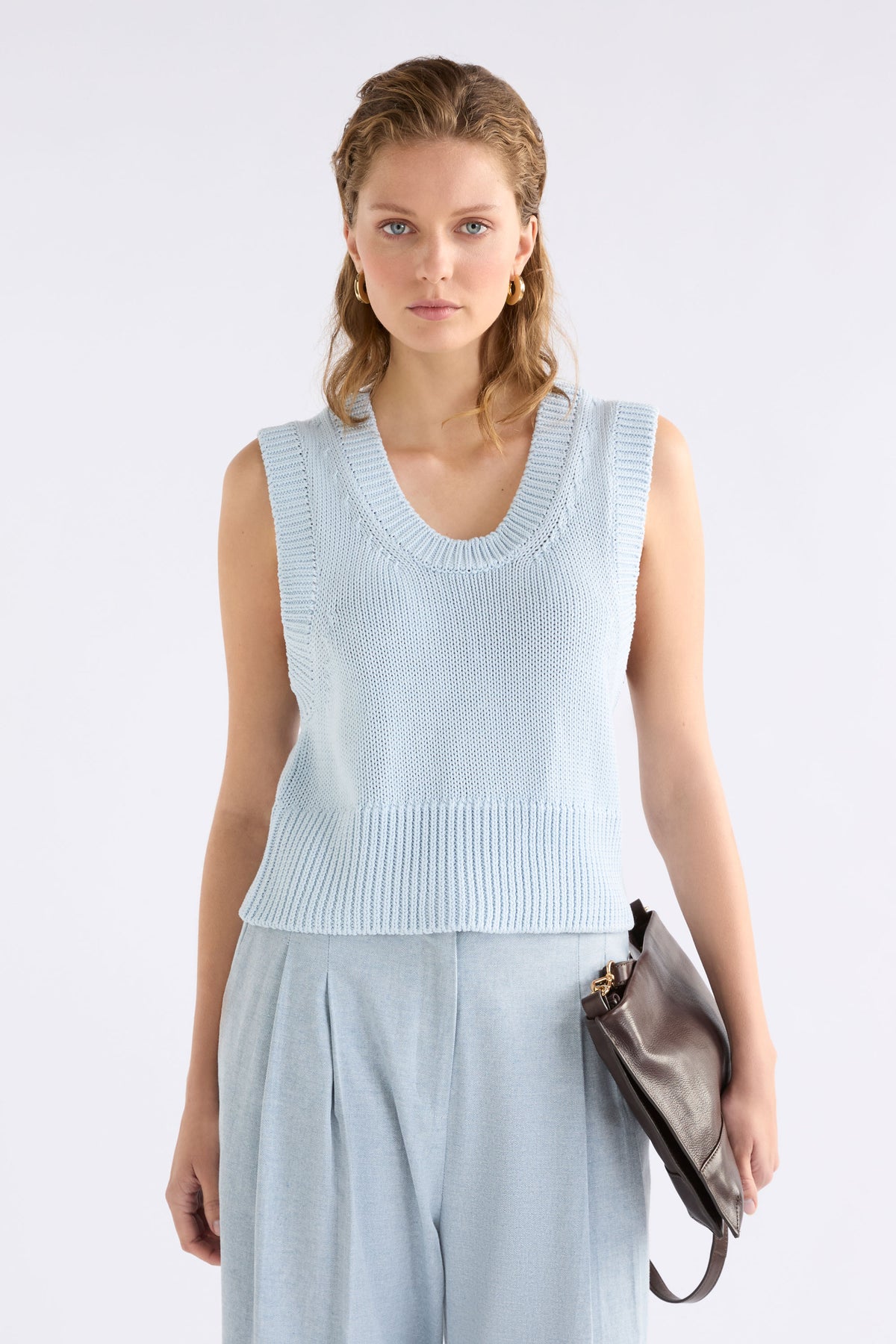 Elk Mikkel Vest - Pearl Blue