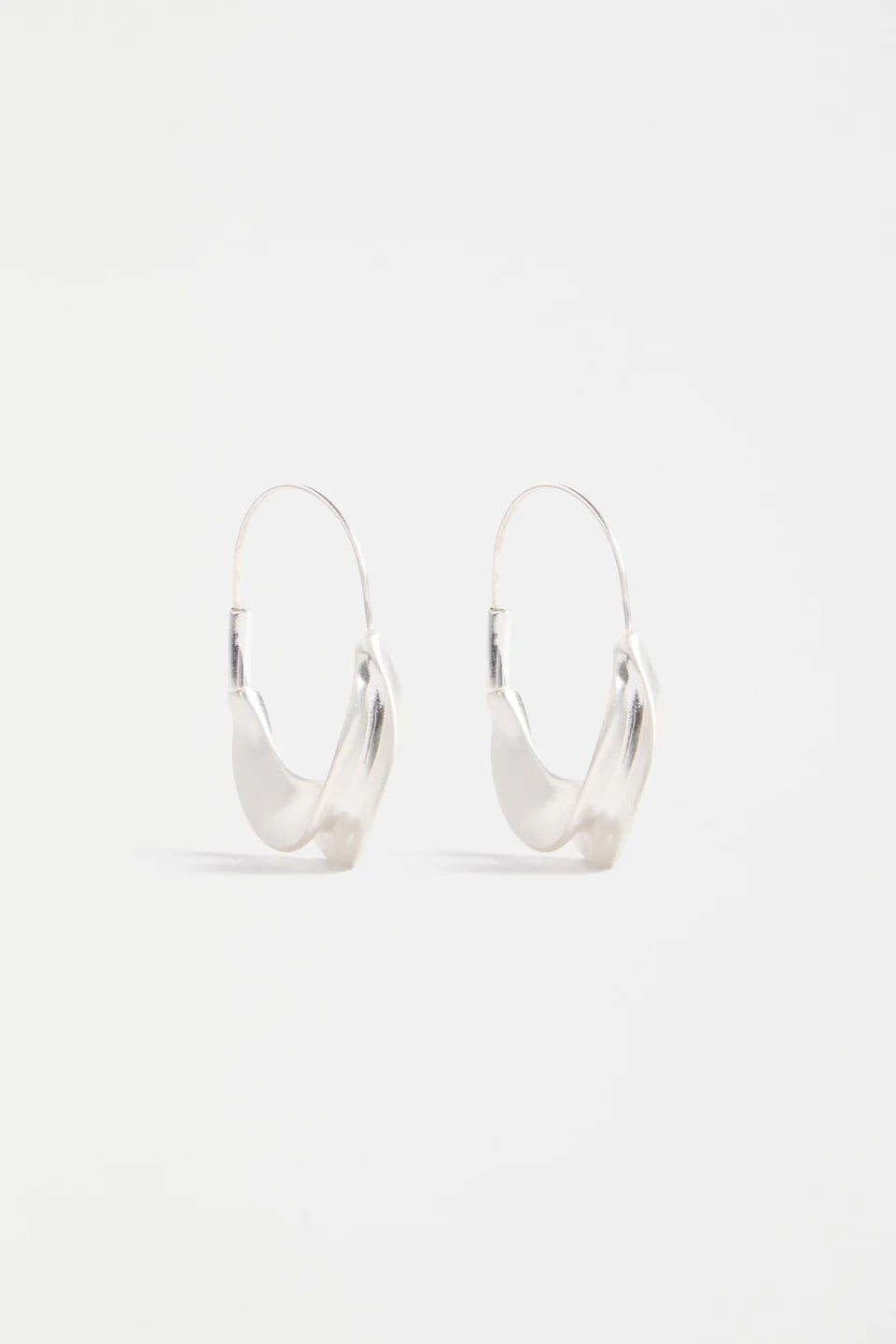 Elk Siita Hoop Earring - Silver