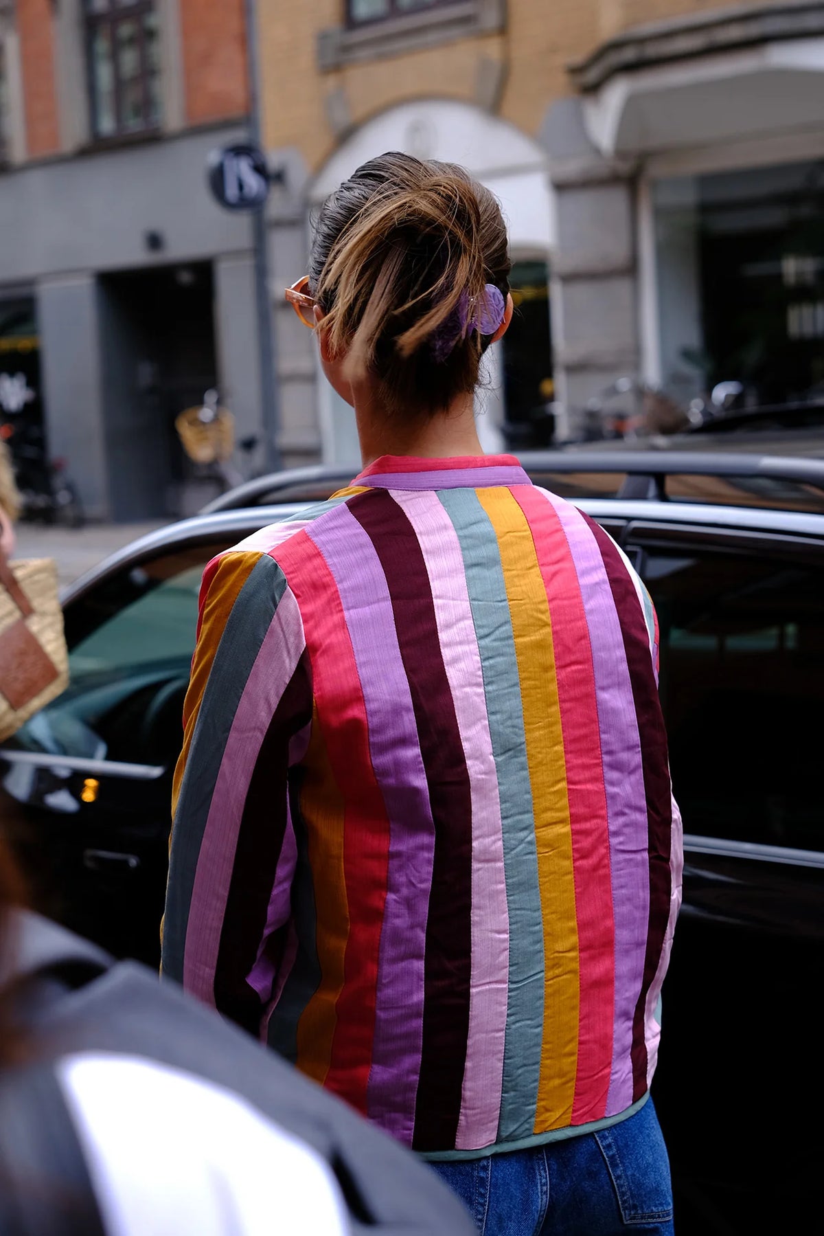 Lollys Laundry Emilia Quilted  Jacket - Multi