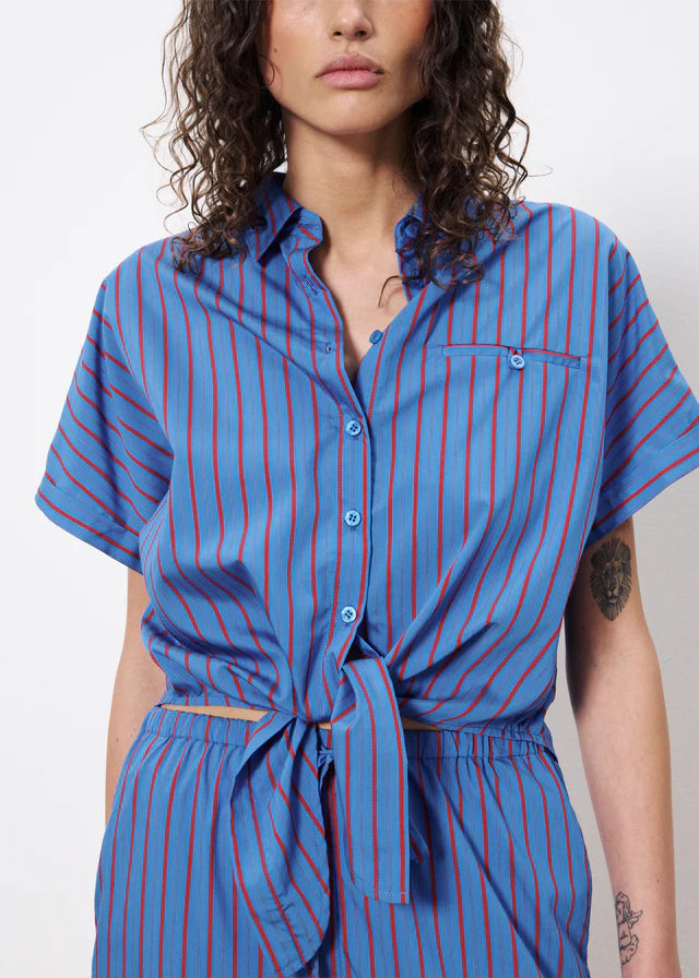 FRNCH Carmelle Blouse - Bleu Electrique