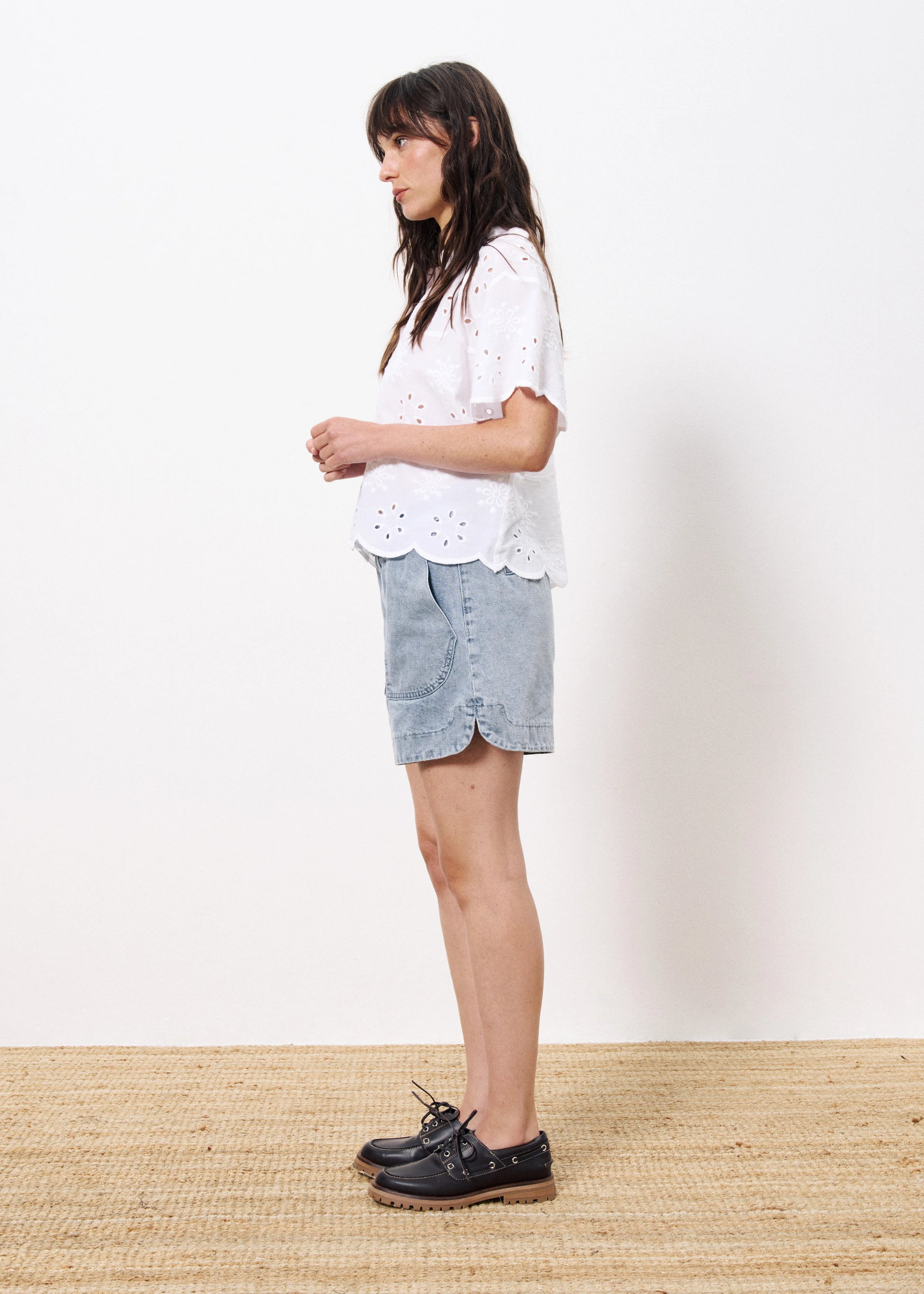 FRNCH Neda Blouse - Blanc