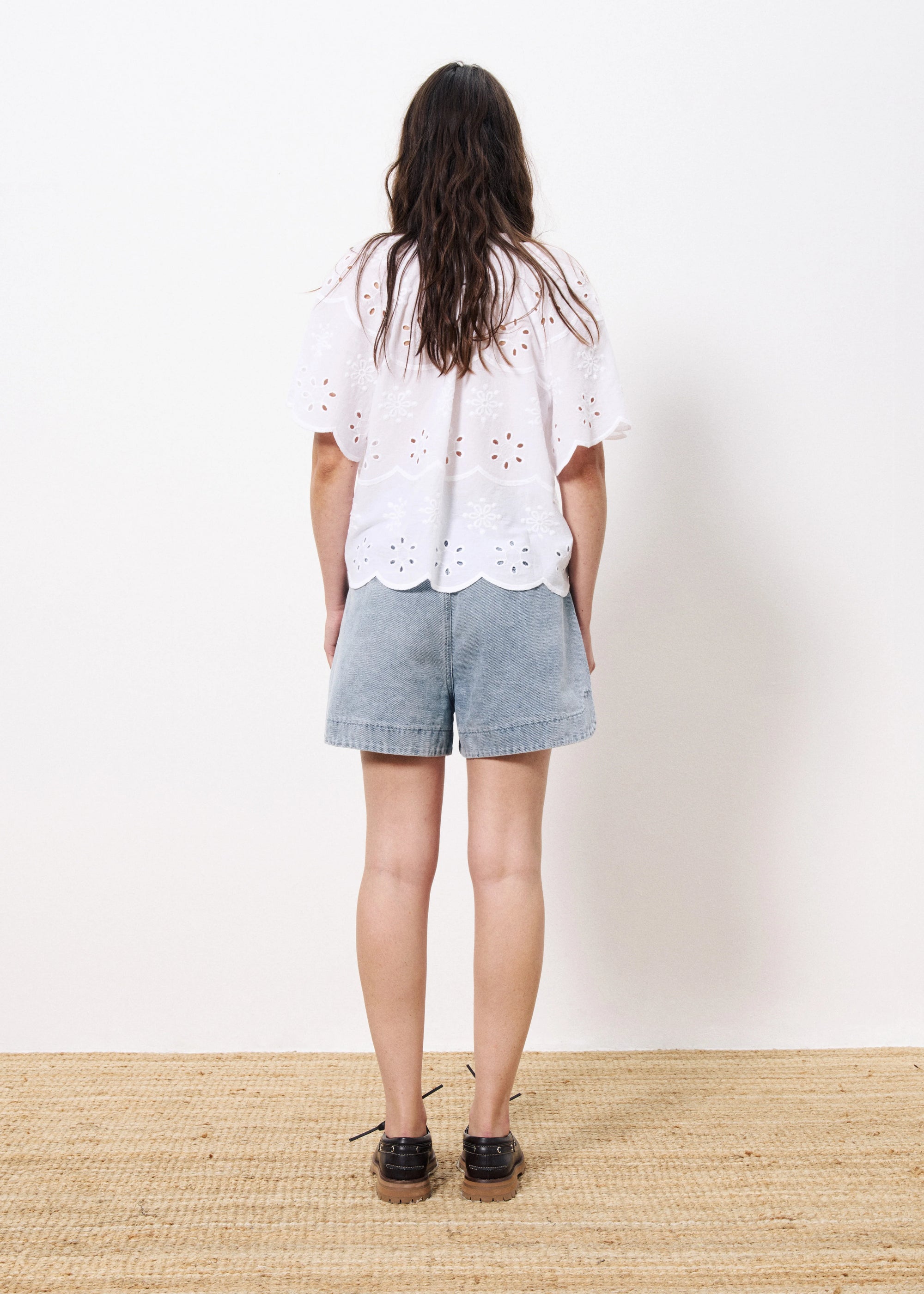 FRNCH Neda Blouse - Blanc