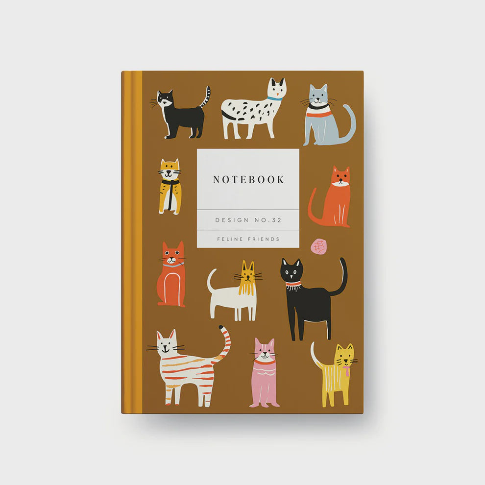 Kaleido Feline Friends Notebook