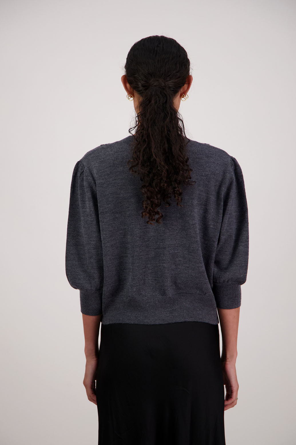Briarwood Francesca Cardigan - Charcoal
