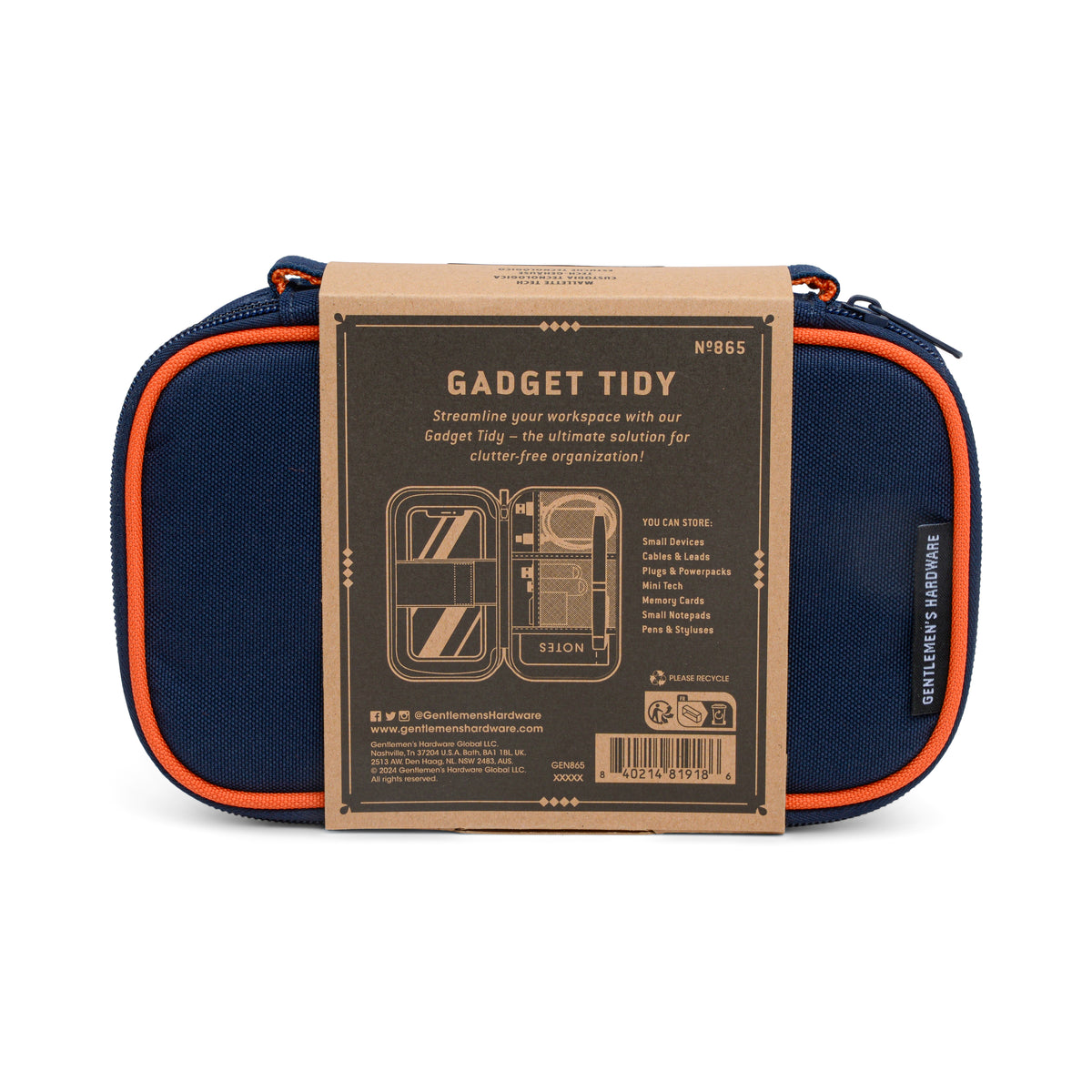 Gentlemen's Hardware Gadget Tidy Case