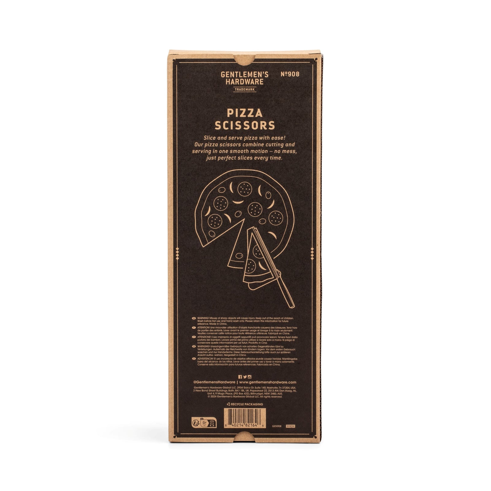 Gentlemen's Hardware Pizza Scissors