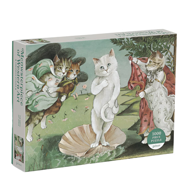 Galison Meowsterpiece of Modern Art - Birth of Venus