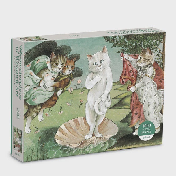 Galison Meowsterpiece of Modern Art - Birth of Venus
