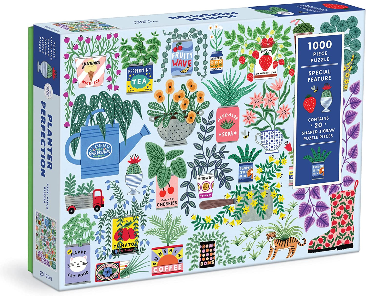 Galison Planter Perfection Puzzle 1000 Piece