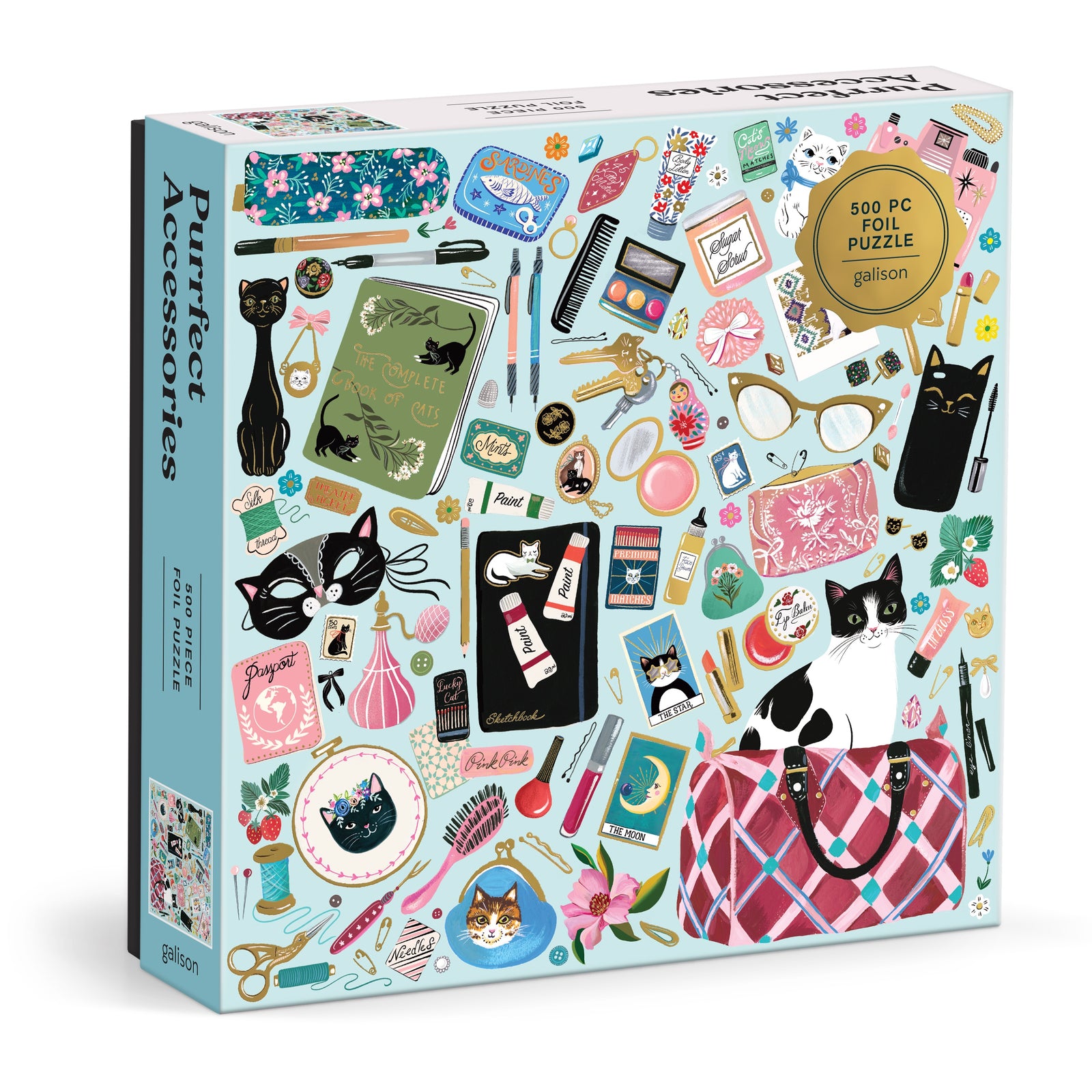 Galison Purrfect Accessories 500 Piece