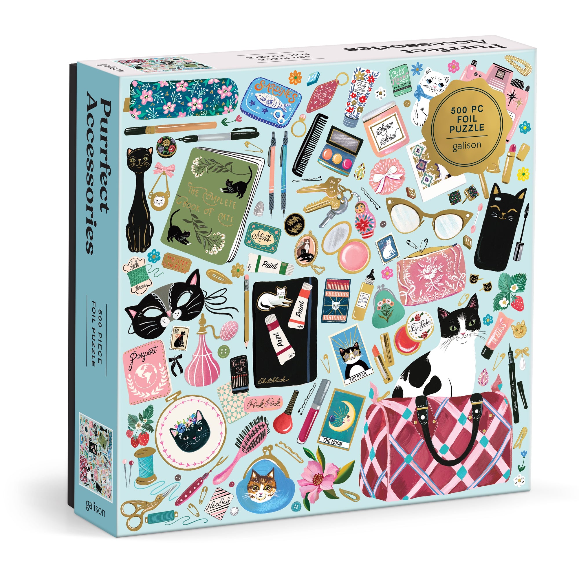 Galison Purrfect Accessories 500 Piece