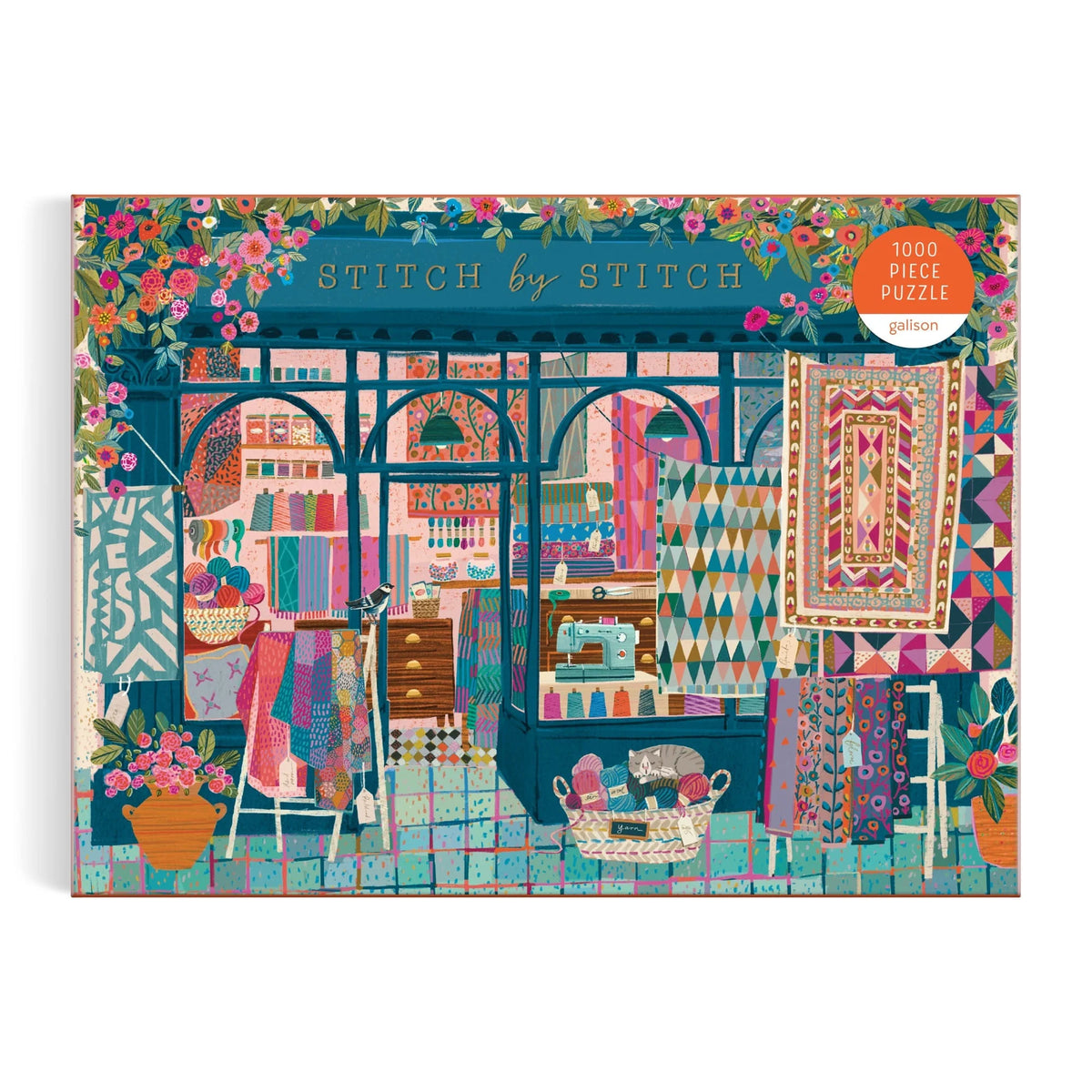 Galison Stitch by Stitch Puzzle - 1000 Piece