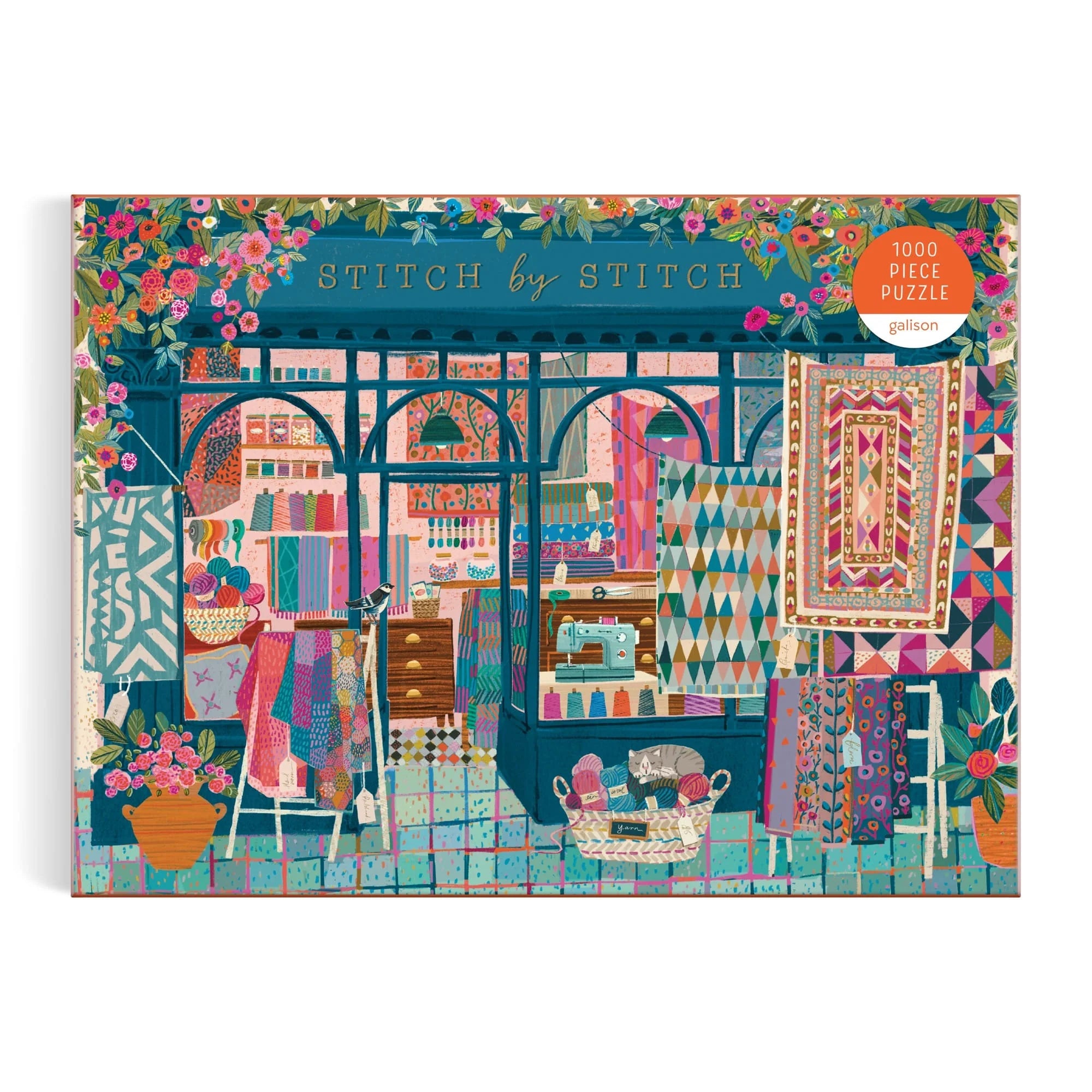 Galison Stitch by Stitch Puzzle - 1000 Piece