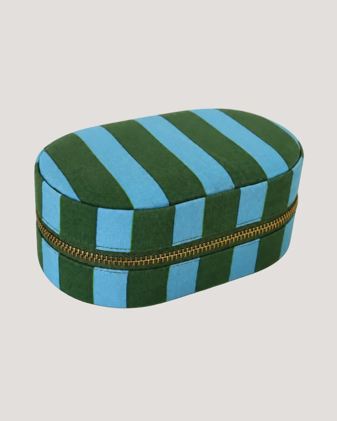Loco Living Jewellery Box - Green Stripe