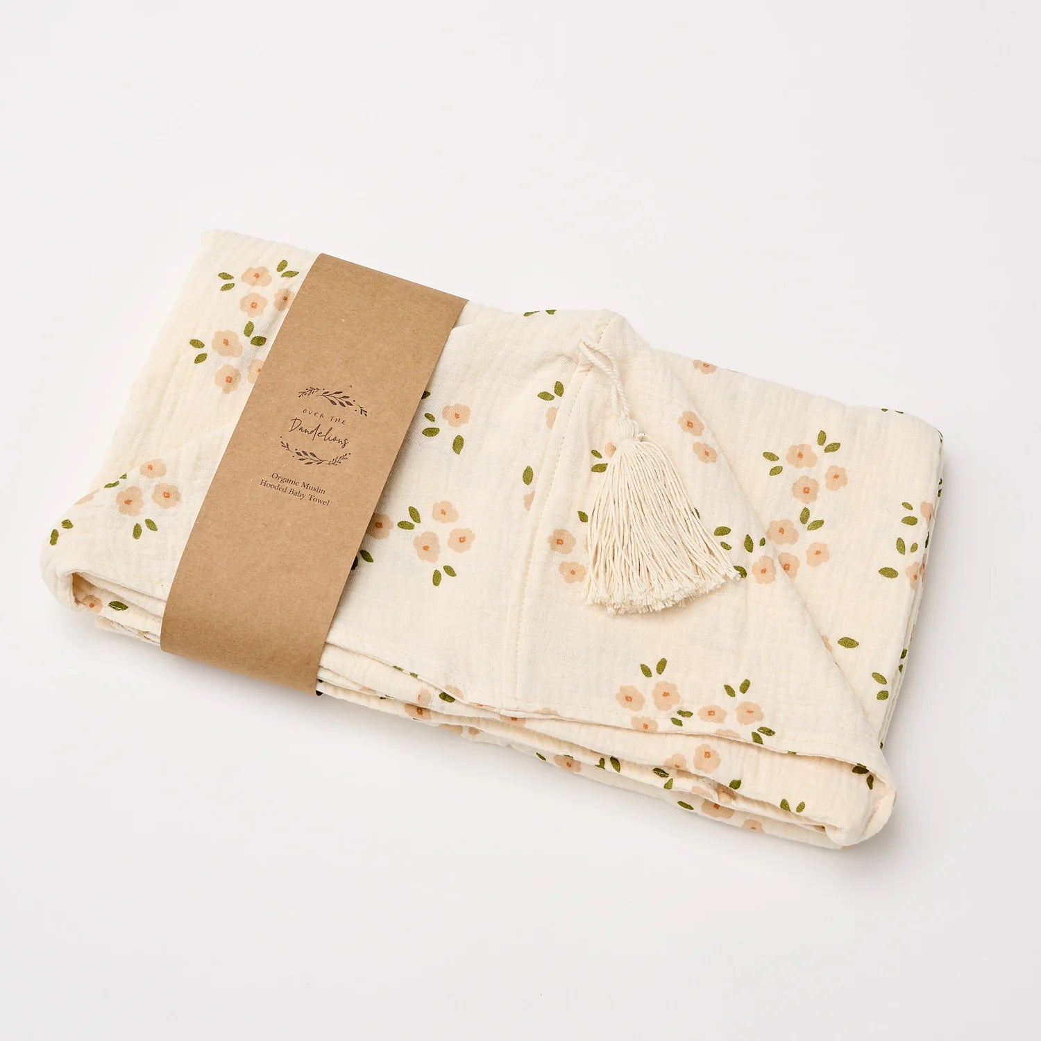 Over The Dandelions Hooded Towel - Daisy