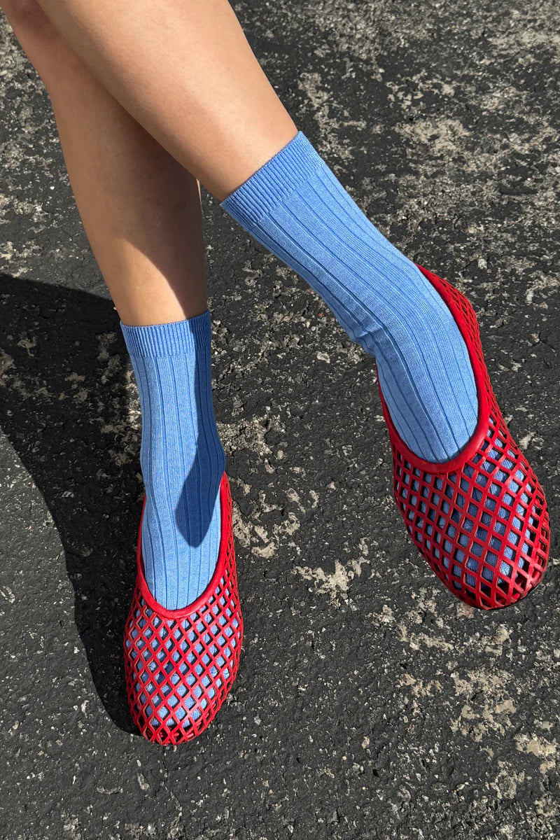 Le Bon Shoppe Her Socks - Periwinkle