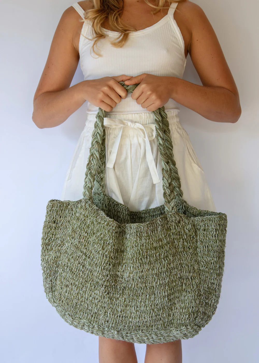 Hobo and Hatch Elle Grande Tote - Aloe