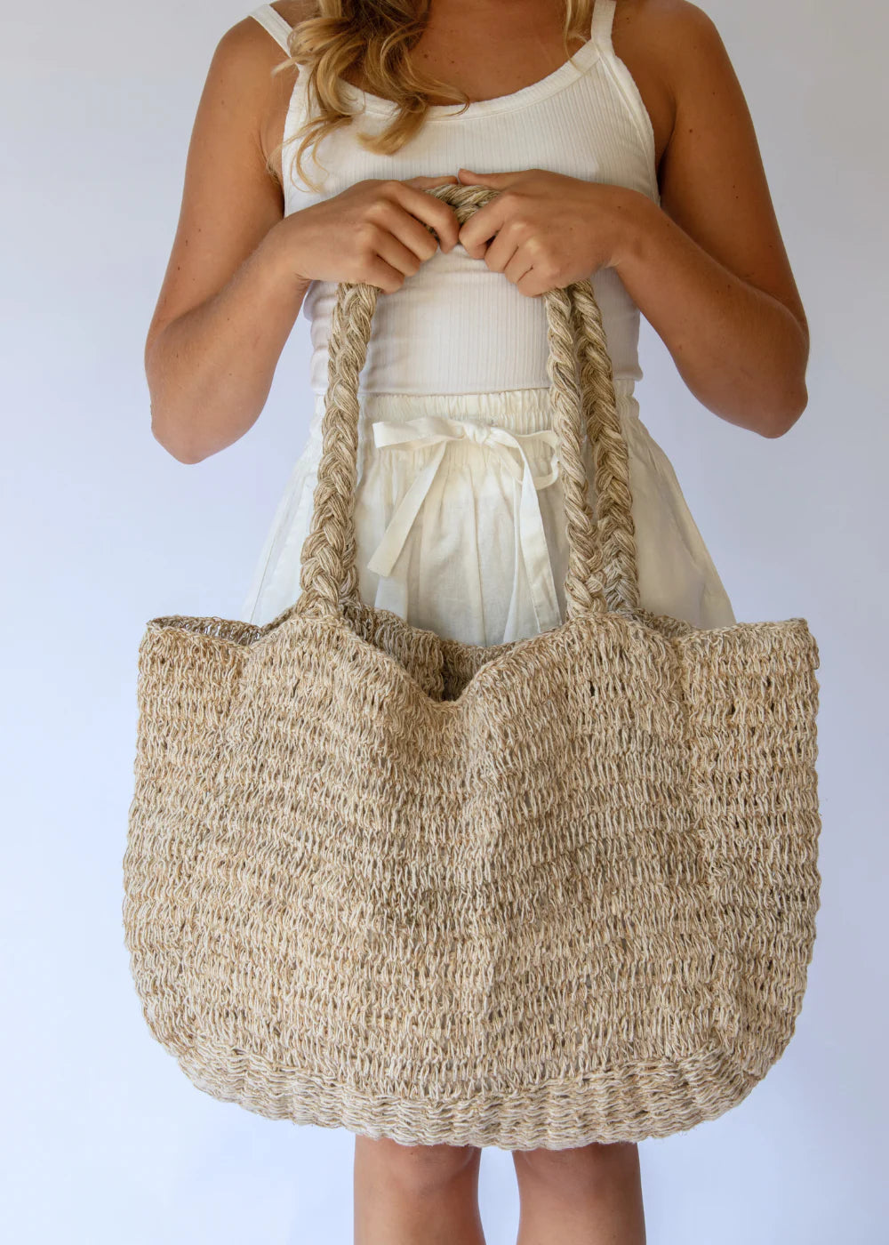 Hobo and Hatch Elle Grande Tote - Natural