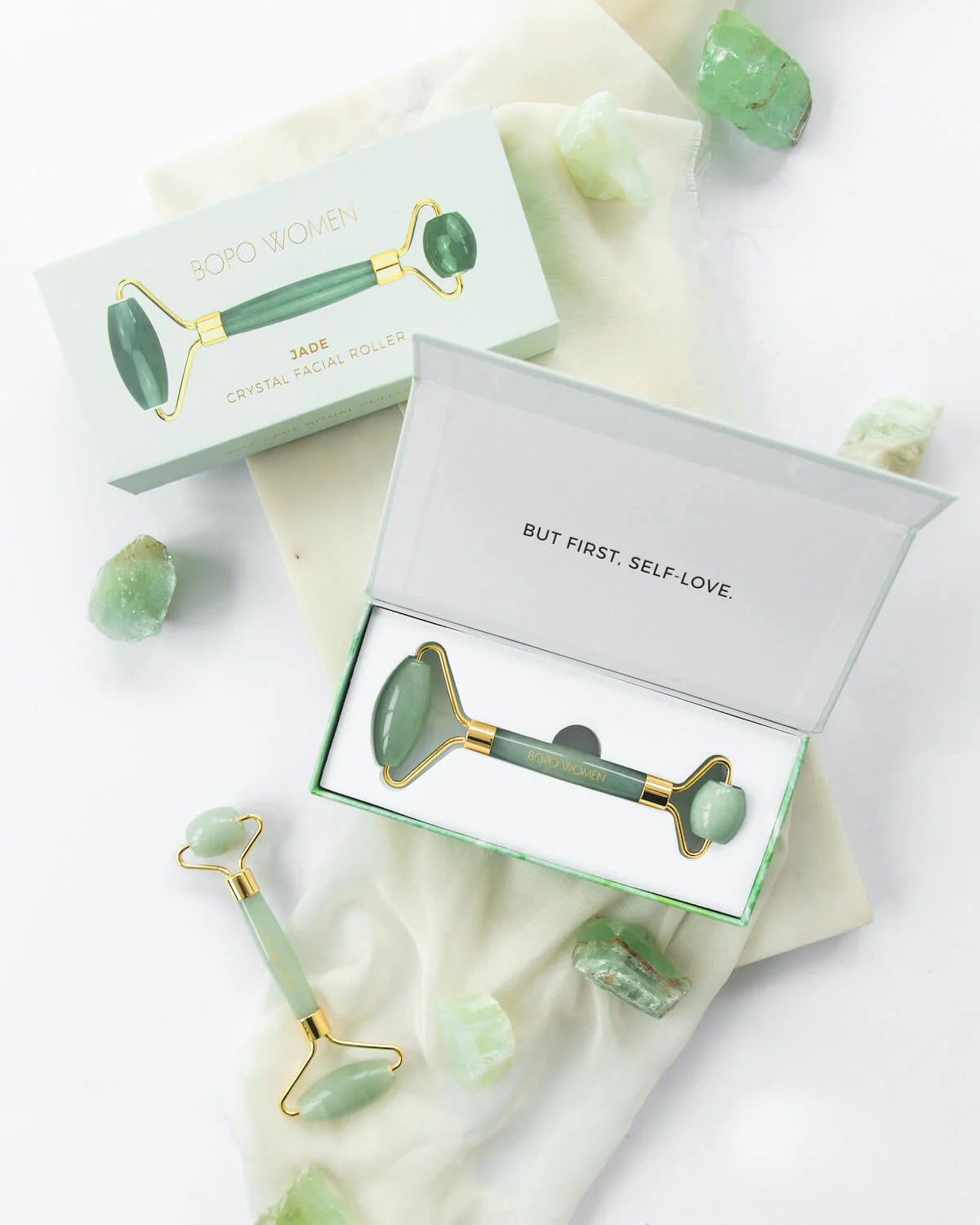 Bopo Women Facial Roller - Jade