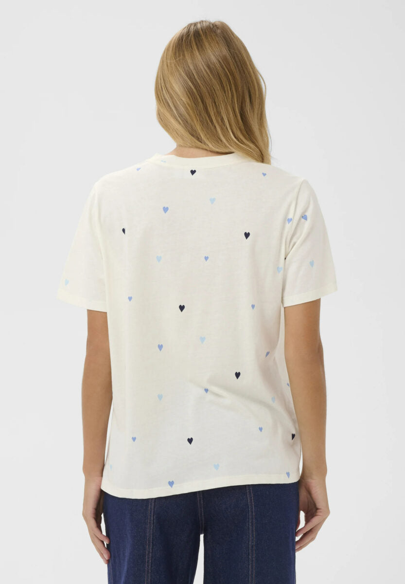 Saint Tropez Johanna T Shirt - Ice Blue