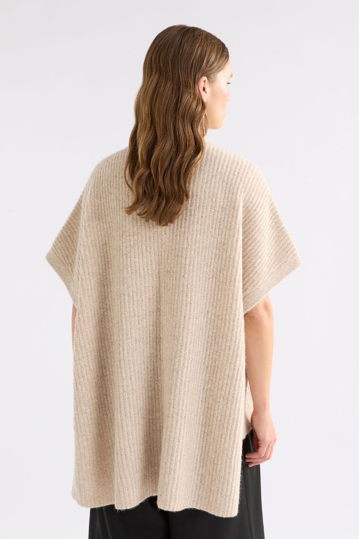 Elk Kaanto Poncho - Latte