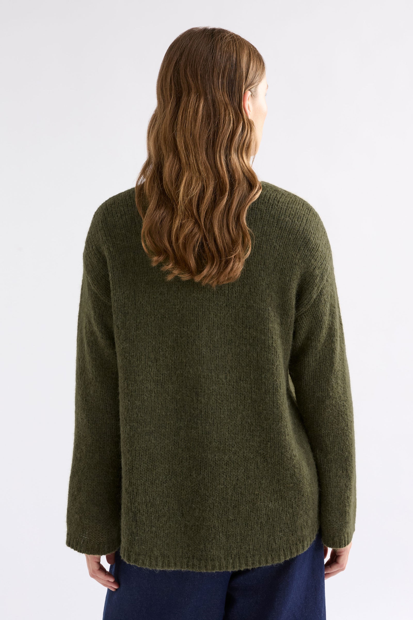 Elk Anken Sweater - Dark Olive