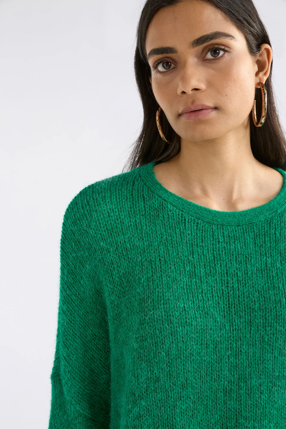 Elk Agna Sweater - Milan Green