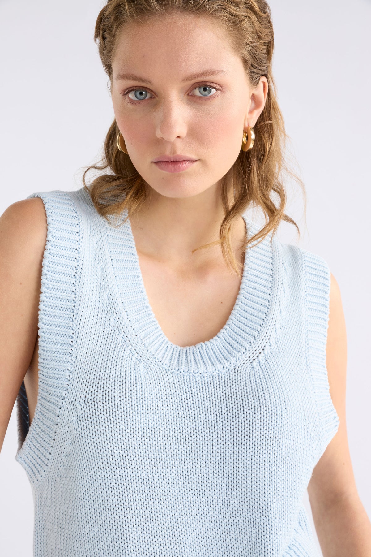 Elk Mikkel Vest - Pearl Blue