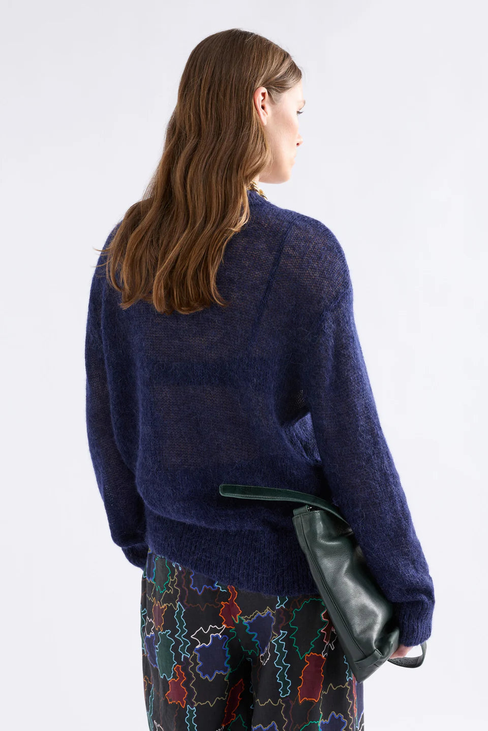 Elk Fjer Sweater - Bright Navy