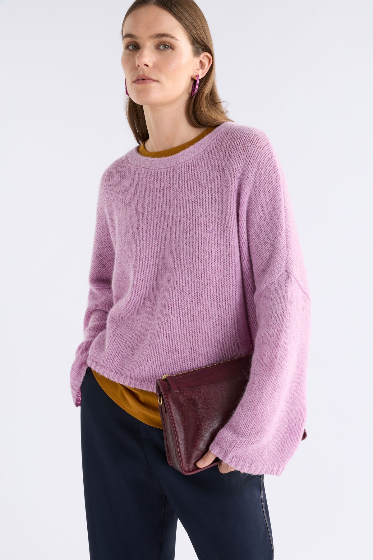 Elk Agna Sweater - Violet Marle