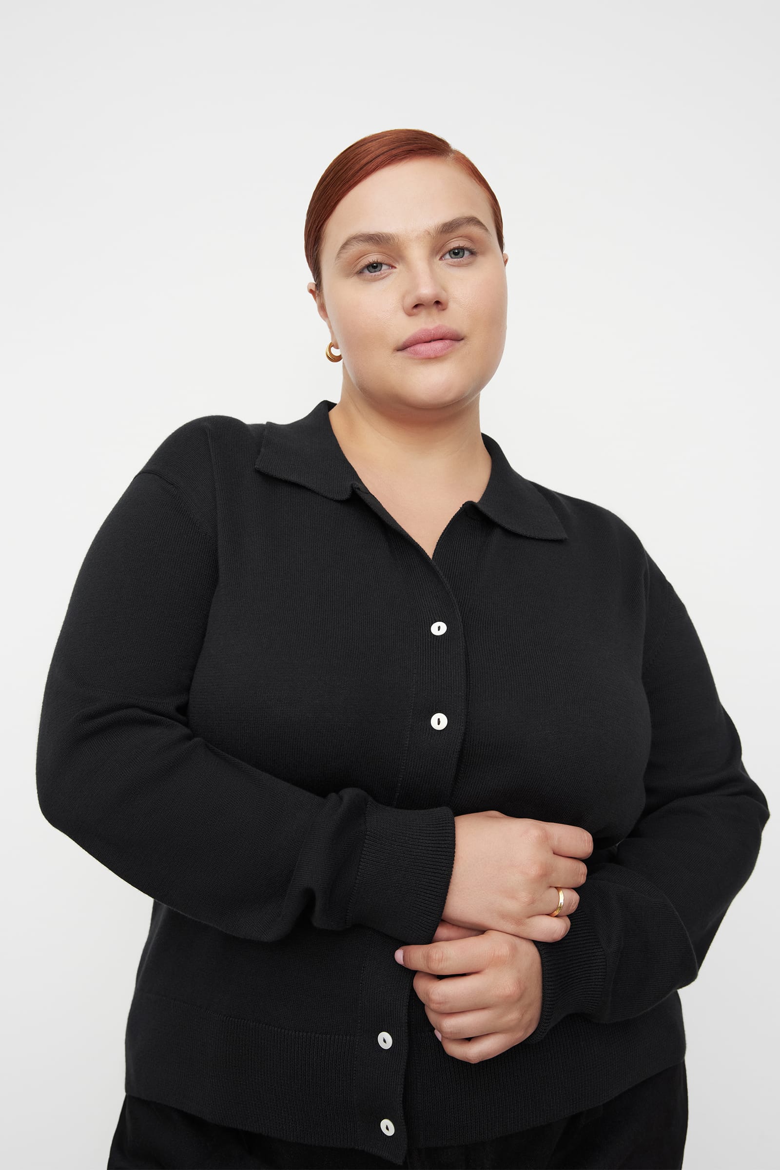 Kowtow Andi Cardigan - Black