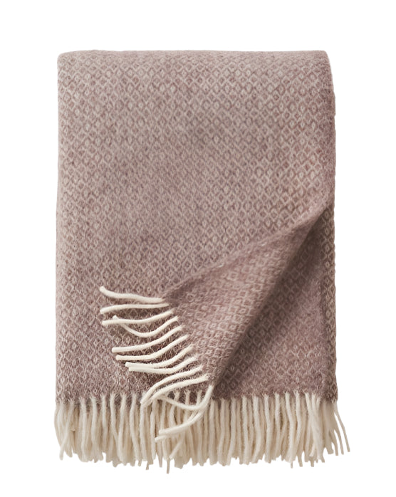 Klippan Lima Woven Lambswool Blanket - Sand