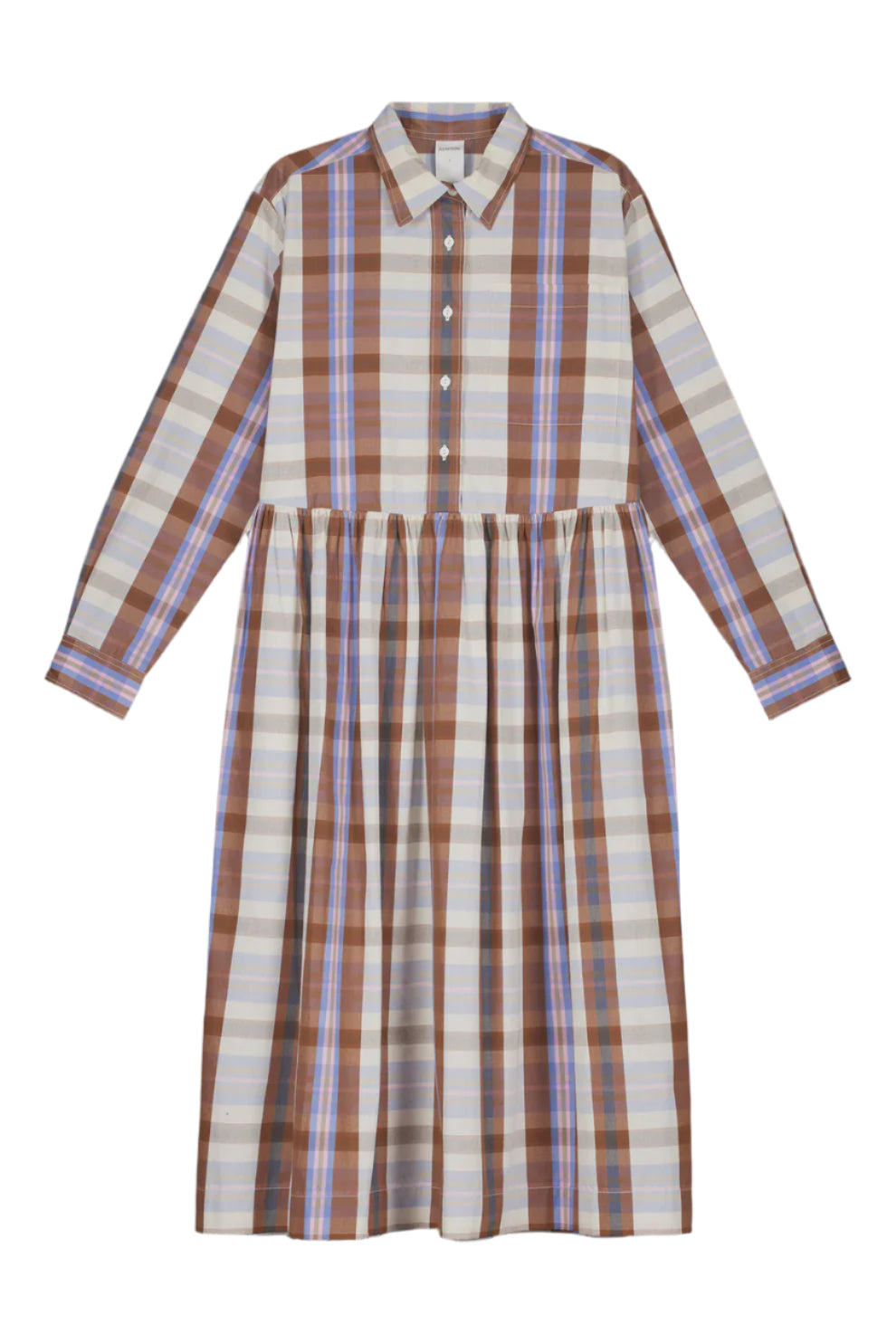 Kowtow Lee Dress - Terra Check