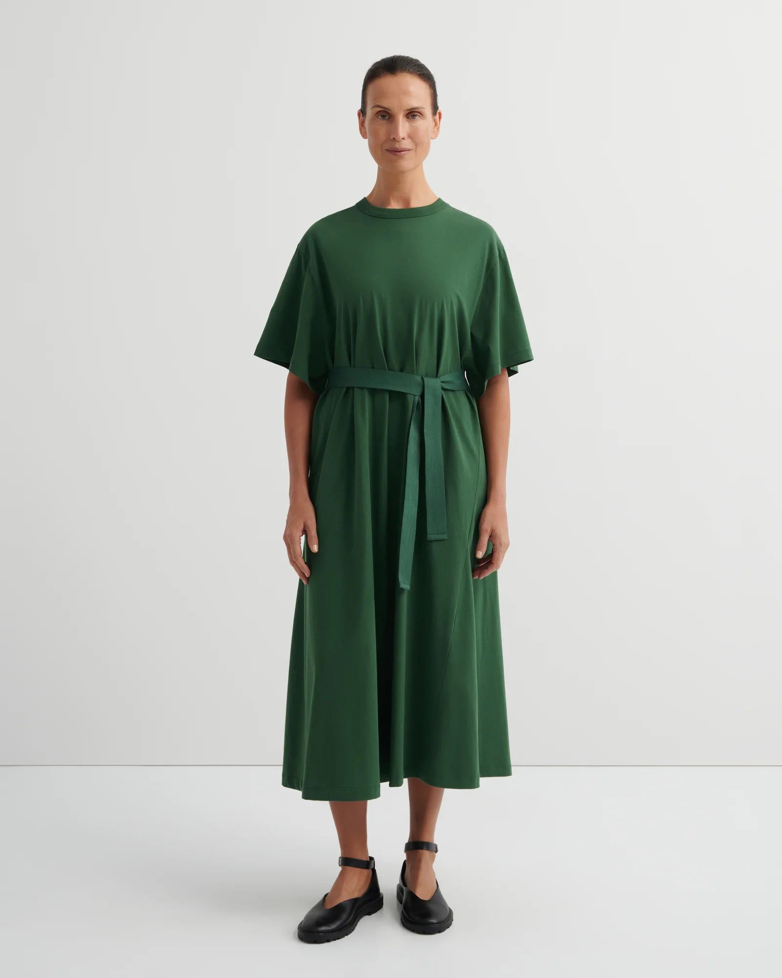 Kowtow Shadow Dress - Forest