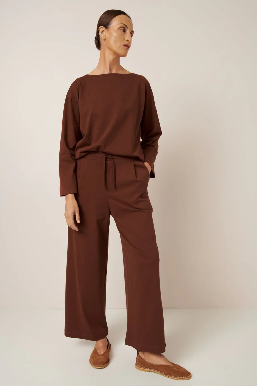 Kowtow Wide Leg Pant - Sequoia