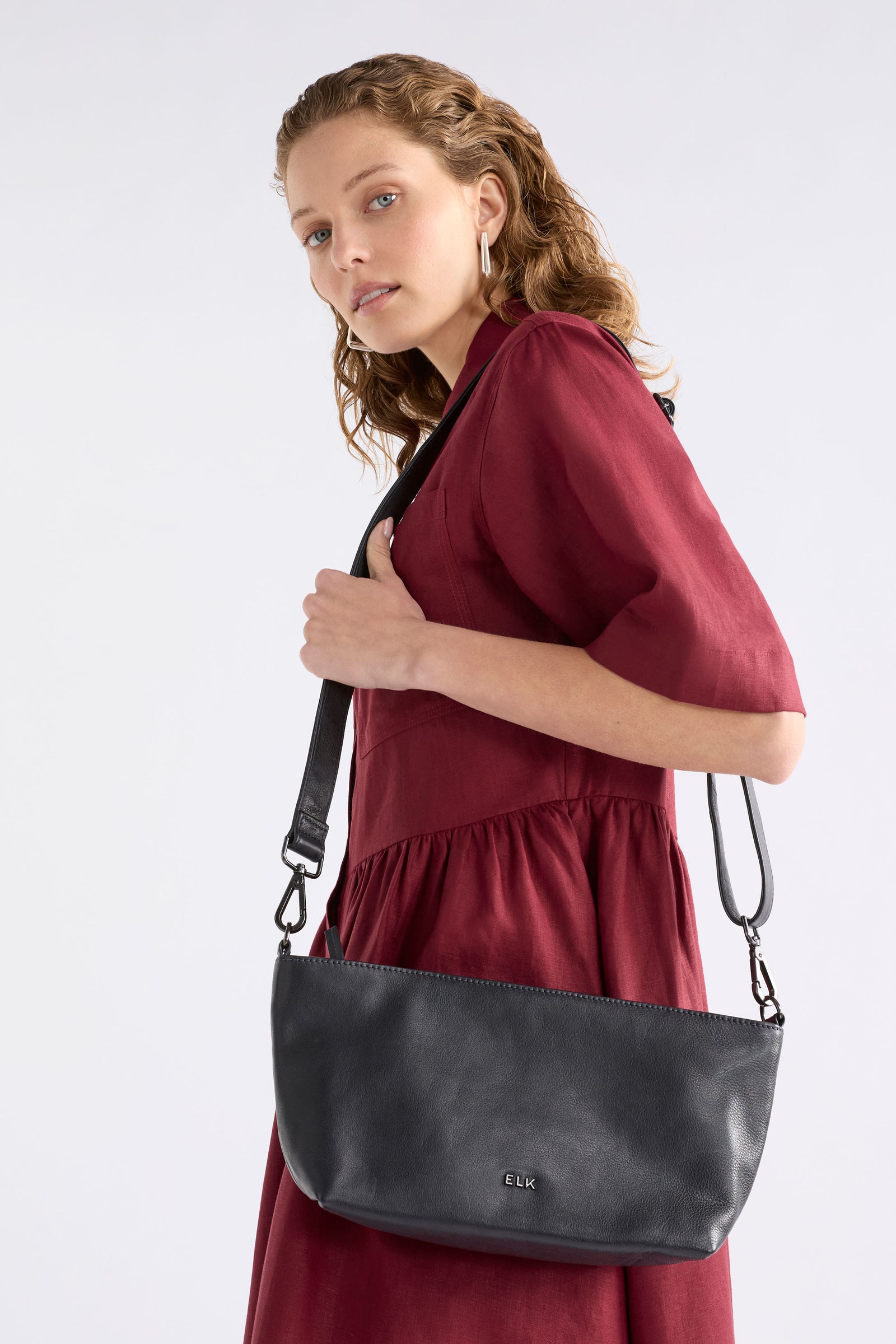 Elk Hansen Crossbody Bag - Navy