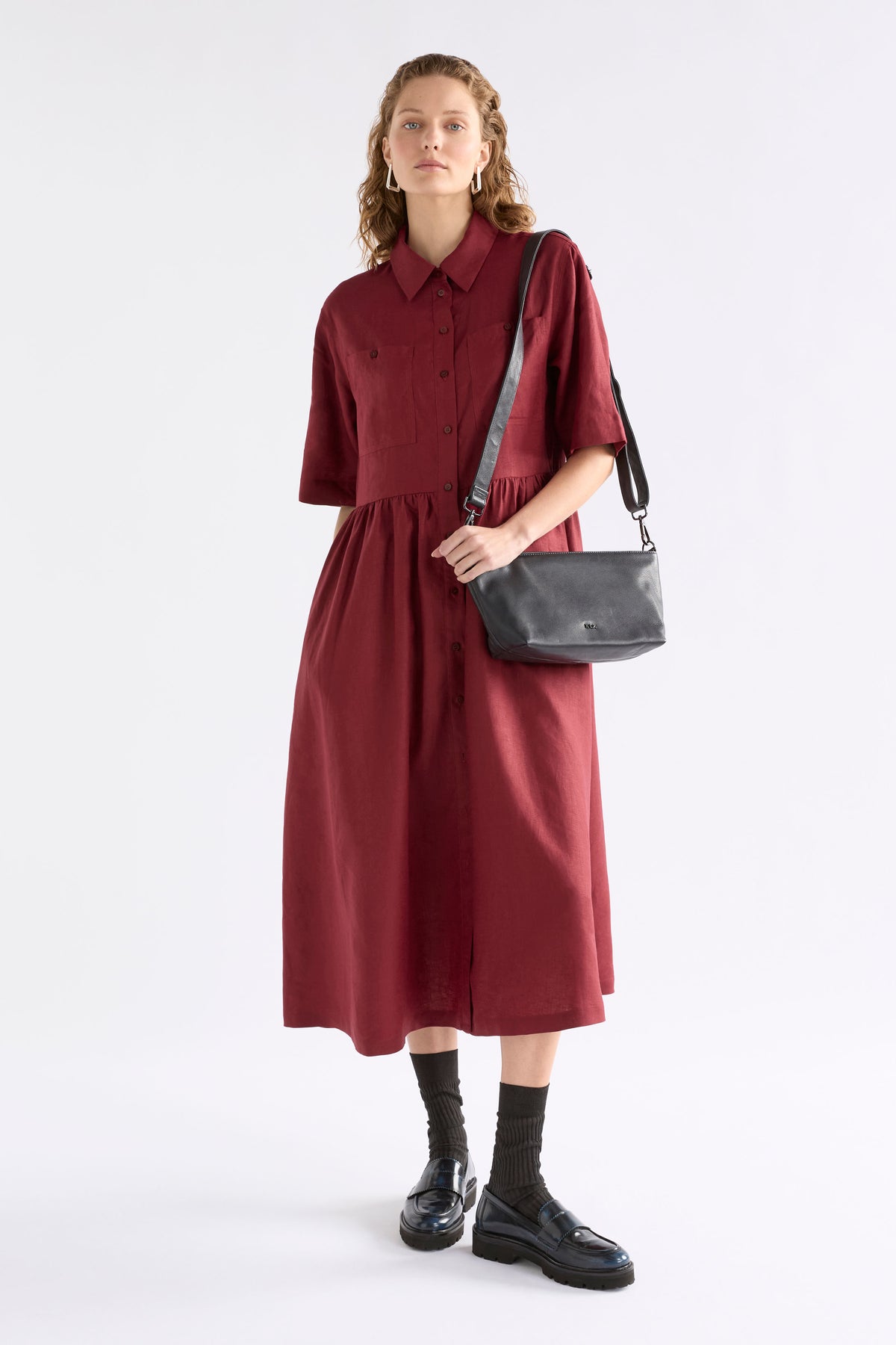 Elk Hansen Crossbody Bag - Navy