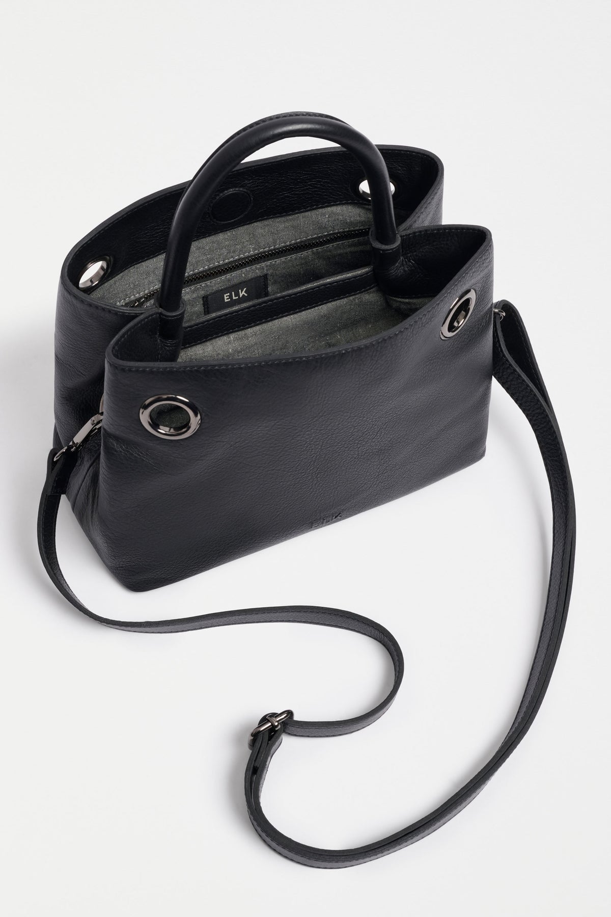 Elk Retka Crossbody Bag - Black