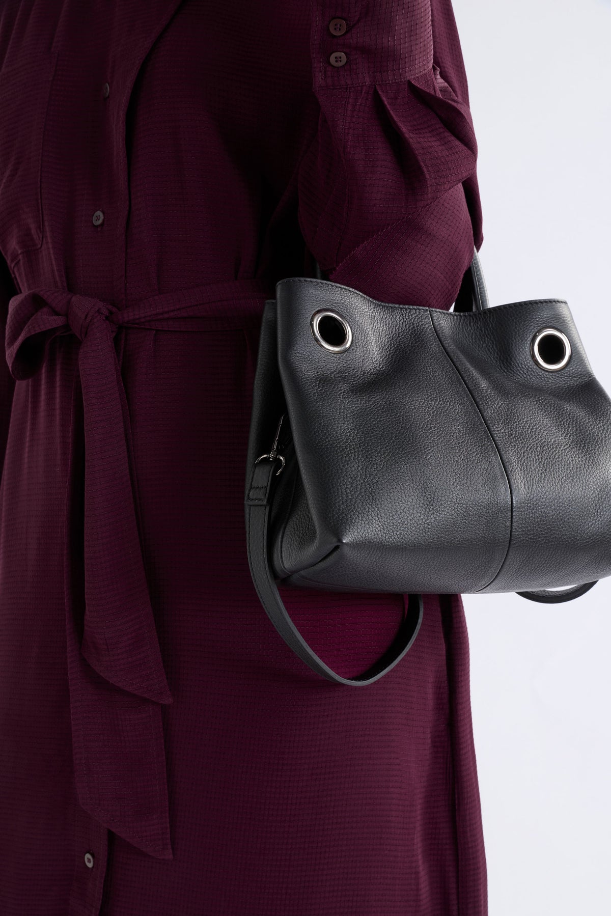 Elk Retka Crossbody Bag - Black