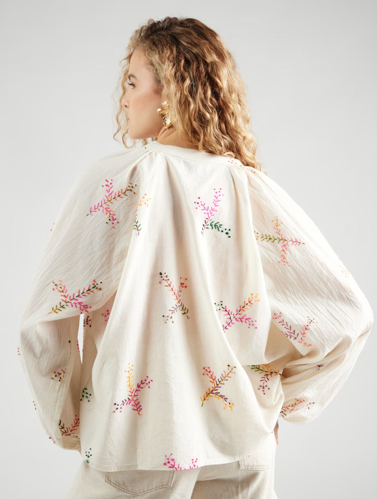 Lollys Laundry Hailey Shirt  - Creme